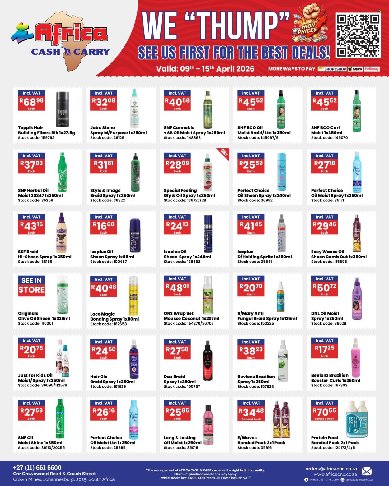 Africa Cash & Carry specials - 09/04/2026 - 15/04/2026. Page 1