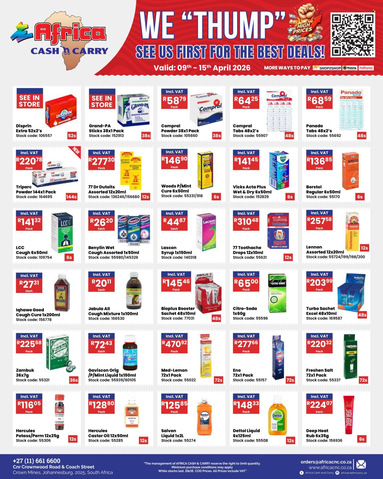Africa Cash & Carry specials - 09/04/2026 - 15/04/2026. Page 8