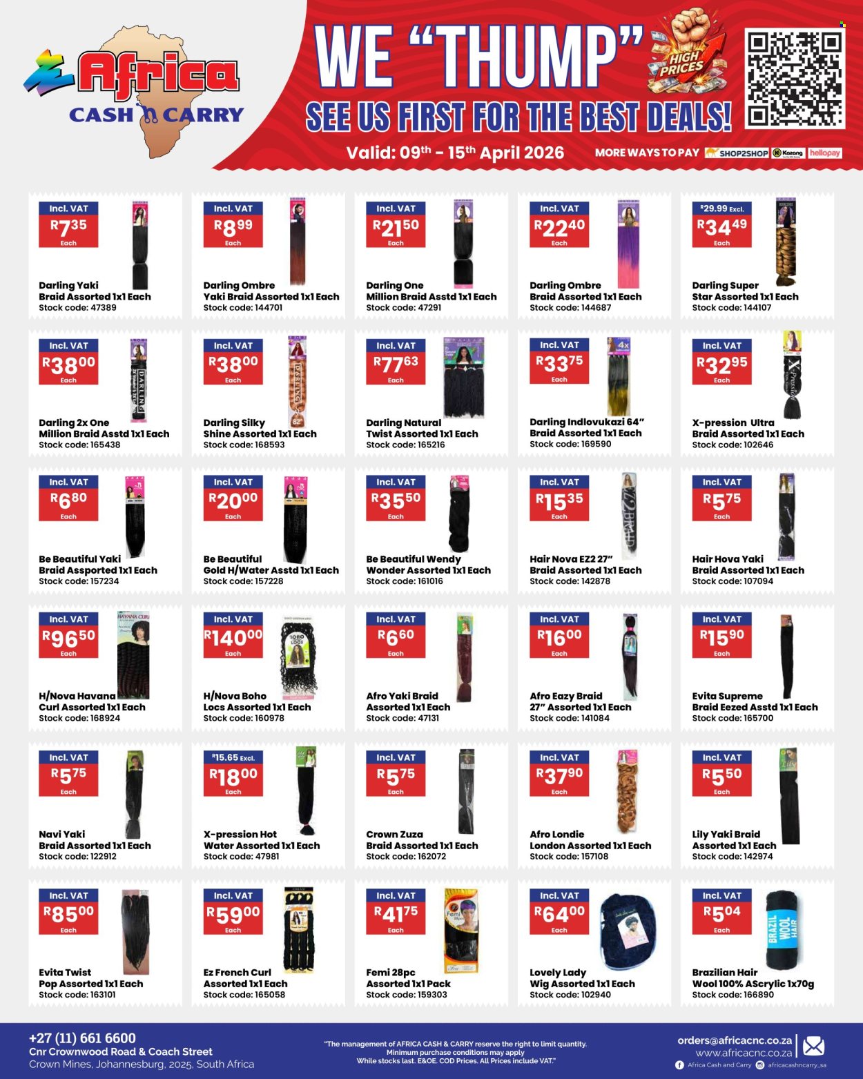 Africa Cash & Carry specials - 09/04/2026 - 15/04/2026. Page 20