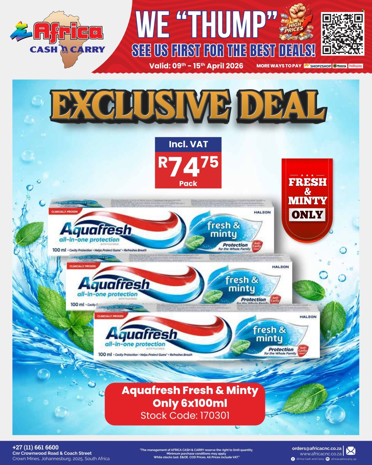 Africa Cash & Carry specials - 09/04/2026 - 15/04/2026. Page 51