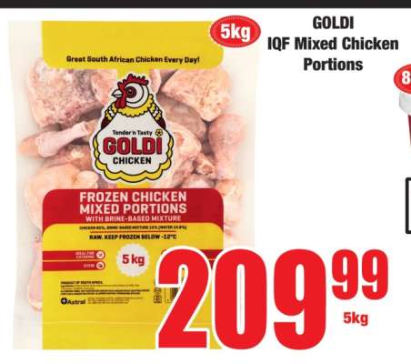 GOLDI IQF Mixed Chicken Portions