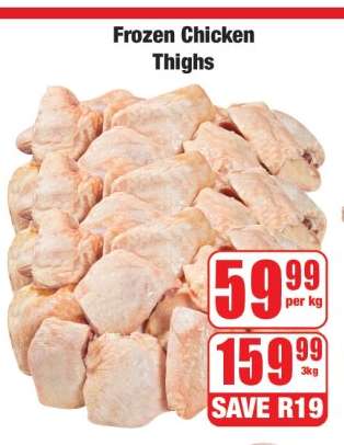 Frozen Chicken Thighs