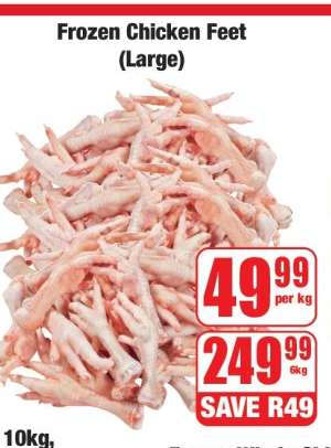 Frozen Chicken Feet (Large)