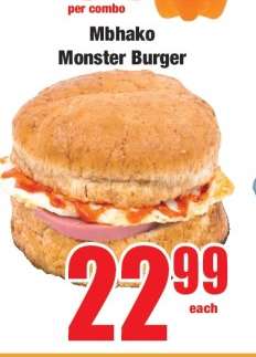 Mbhako Monster Burger