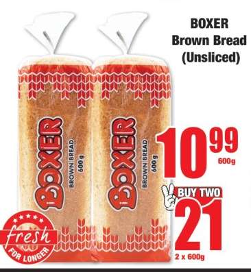 BOXER Brown Bread (Unsliced)