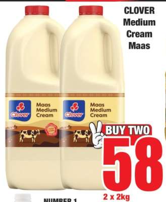 CLOVER Medium Cream Maas