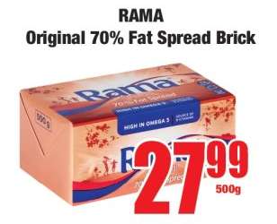 Rama Original 70% Fat Spread Brick