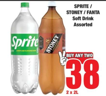 SPRITE / STONEY / FANTA Soft Drink Assorted