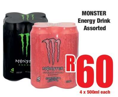 Monster Energy Drink Assorted