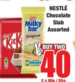 NESTLÉ Chocolate Slab Assorted