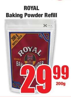 ROYAL BAKING POWDER REFILL