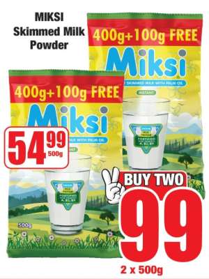MIKSI Skimmed Milk Powder