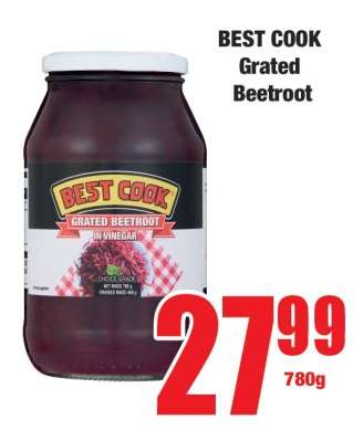 BEST COOK Grated Beetroot