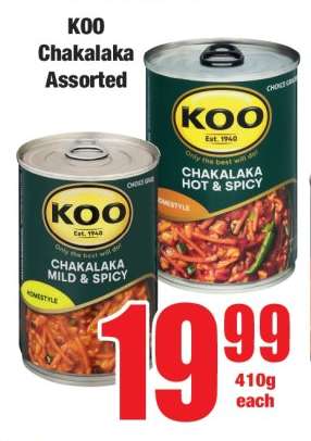 KOO Chakalaka Assorted