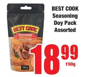BEST COOK Seasoning Doy Pack Assorted