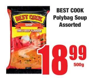 BEST COOK Polybag Soup Assorted