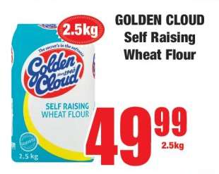 GOLDEN CLOUD SELF RAISING WHEAT FLOUR