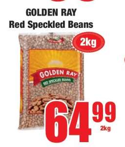 GOLDEN RAY Red Speckled Beans