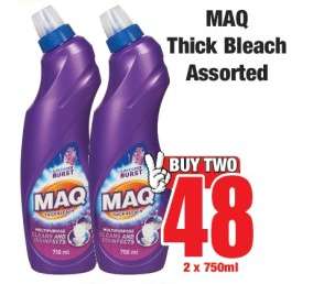 MAQ Thick Bleach Assorted
