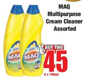 MAQ Multipurpose Cream Cleaner Assorted