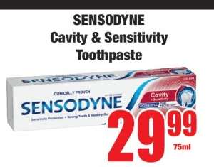 SENSODYNE Cavity & Sensitivity Toothpaste