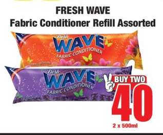 FRESH WAVE Fabric Conditioner Refill Assorted