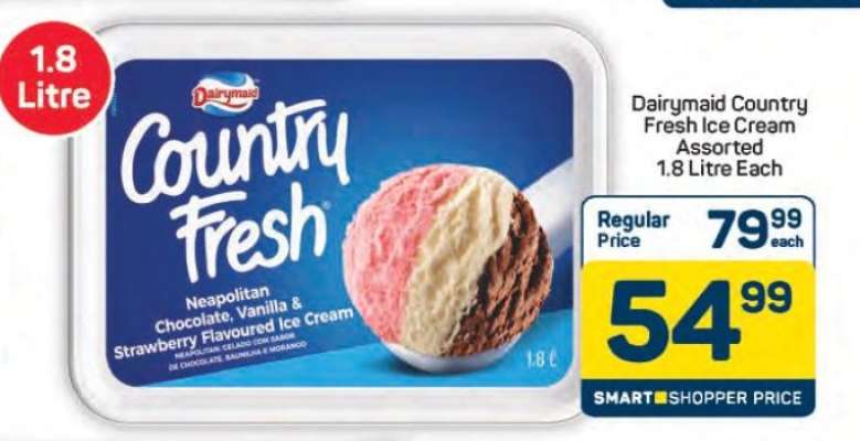 Dairymaid Country Fresh Ice Cream