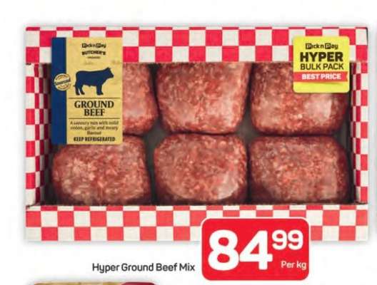 Hyper Ground Beef Mix