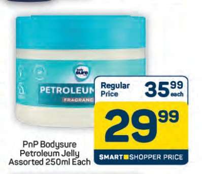 PnP Bodysure Petroleum Jelly Assorted 250ml