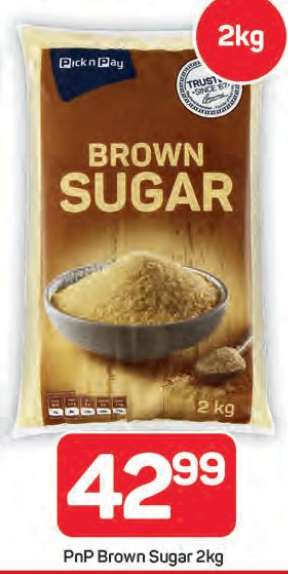 PnP Brown Sugar 2kg
