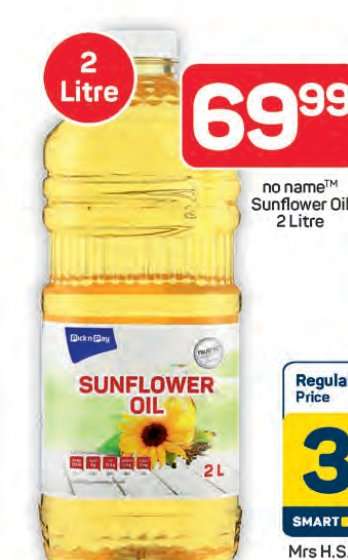 no name™ Sunflower Oil