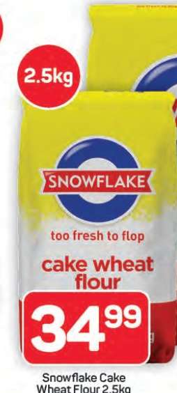 SNOWFLAKE CAKE WHEAT FLOUR