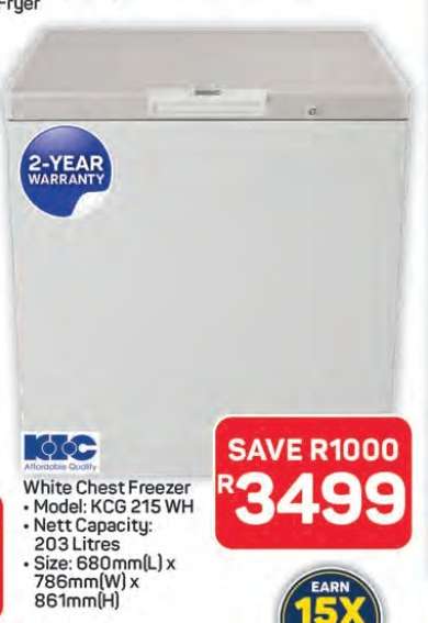 White Chest Freezer