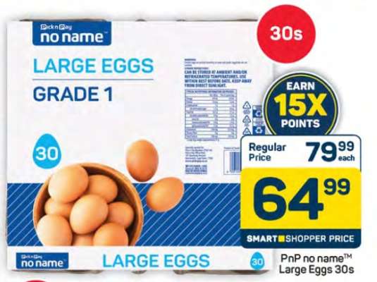 PnP no name™ Large Eggs 30s