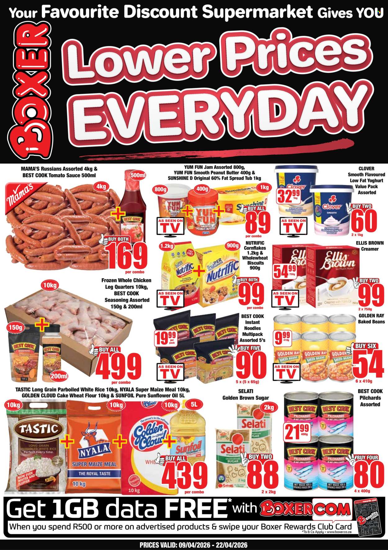 Boxer specials - 09/04/2026 - 22/04/2026. Page 1