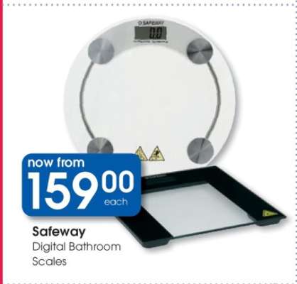 Safeway Digital Bathroom Scales
