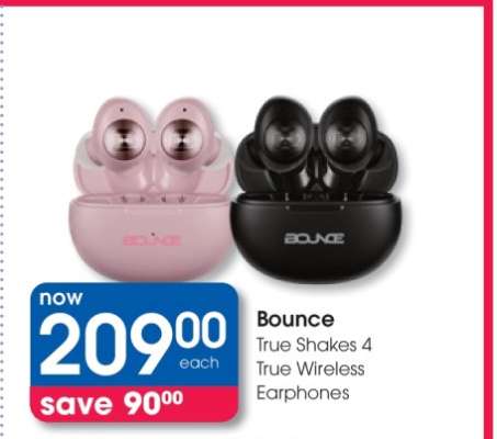 Bounce True Shakes 4 True Wireless Earphones
