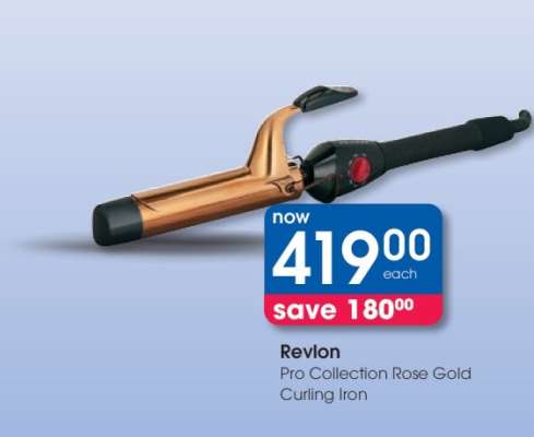 Revlon Pro Collection Rose Gold Curling Iron