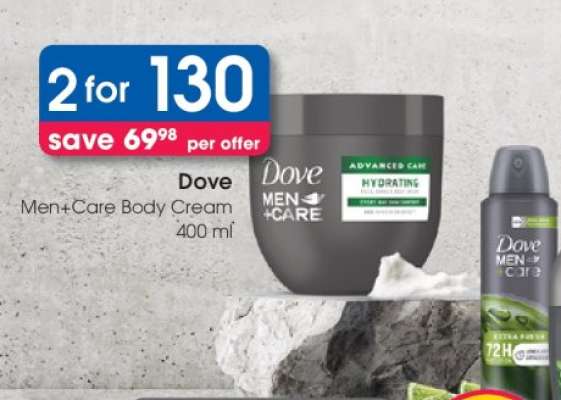 Dove Men+Care Body Cream 400 ml