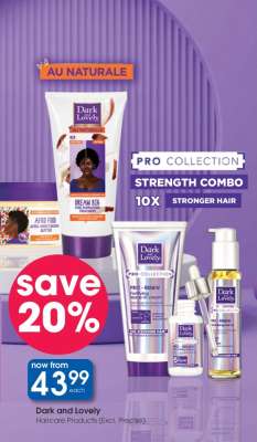 Dark and Lovely Haircare Products (Excl. Precise)
