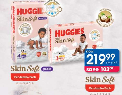 Huggies Gold Skin Soft Pants