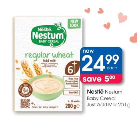Nestlé Nestum Baby Cereal Just Add Milk 200 g