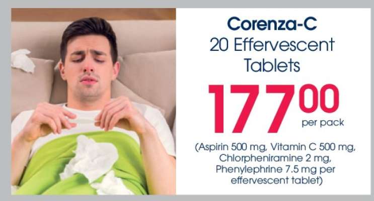 Corenza-C 20 Effervescent Tablets
