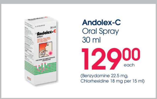 Andolex-C Oral Spray 30 ml