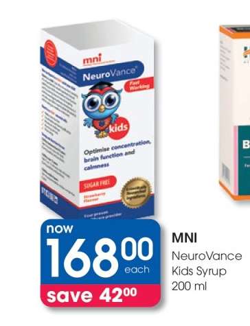 MNI NeuroVance Kids Syrup 200 ml
