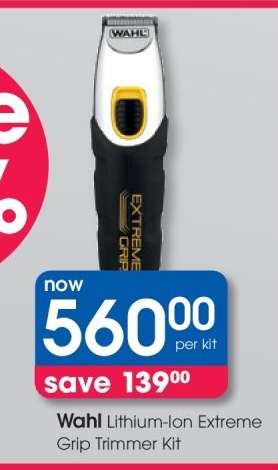 Wahl Lithium-Ion Extreme Grip Trimmer Kit
