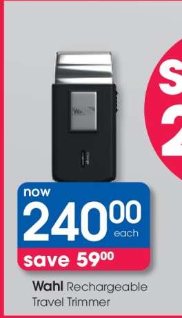 Wahl Rechargeable Travel Trimmer