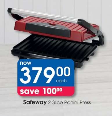 Safeway 2-Slice Panini Press