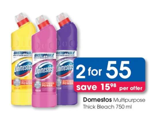Domestos Multipurpose Thick Bleach 750 ml