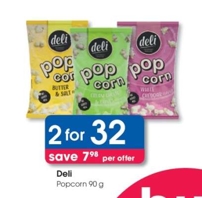 Deli Popcorn 90 g